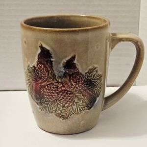 Nature-Inspired Bird Mug